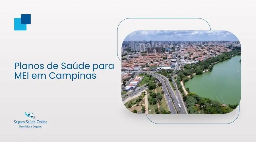 Visão de Campinas representando o mercado de planos de saúde para microempreendedores