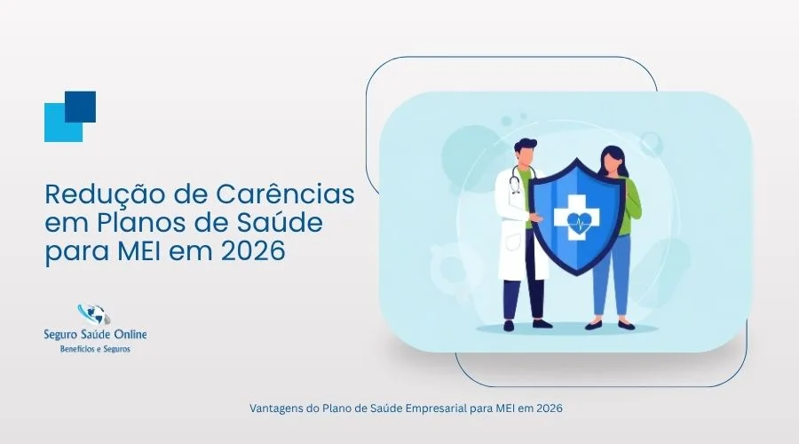 Guia técnico explicando as regras de redução de carências em planos de saúde para MEIs